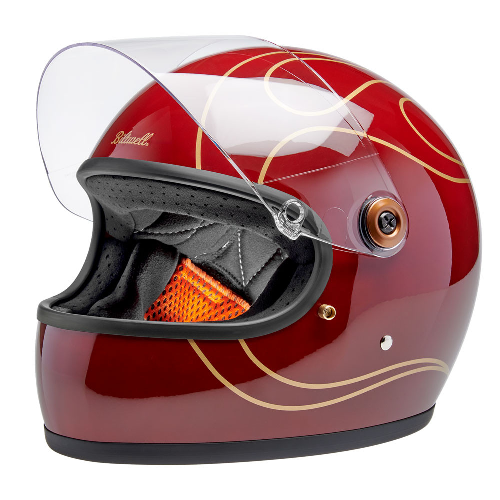 Biltwell Gringo S ヘルメット L DOT ECE Biltwell Gringo S ECE Gloss Garnet Red Helmet - Get Lowered Cycles
