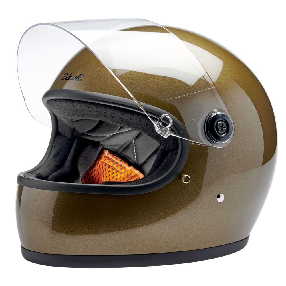 Biltwell Gringo S ECE Metallic Ugly Gold Helet - Get Lowered Cycles