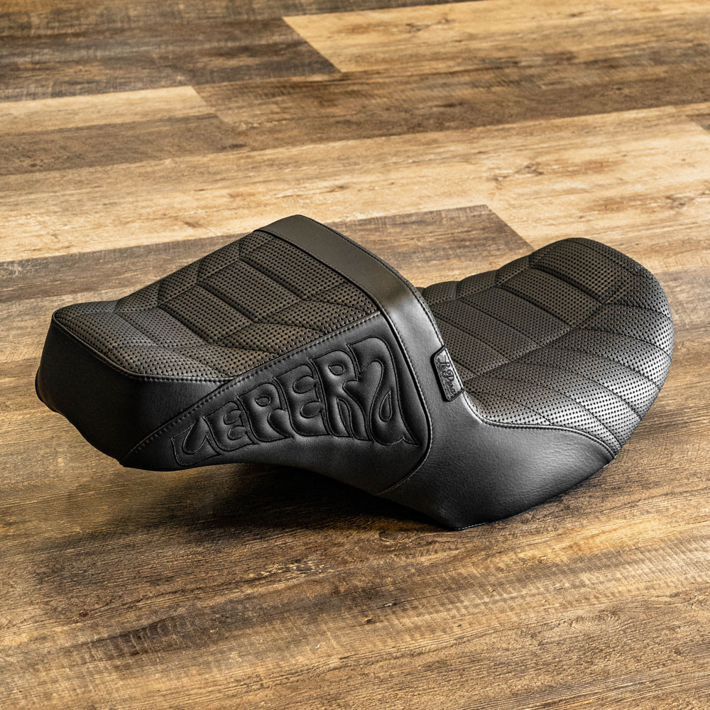 LePera OG Basket Weave Tailwhip Seat for 2024-2026 Harley Touring