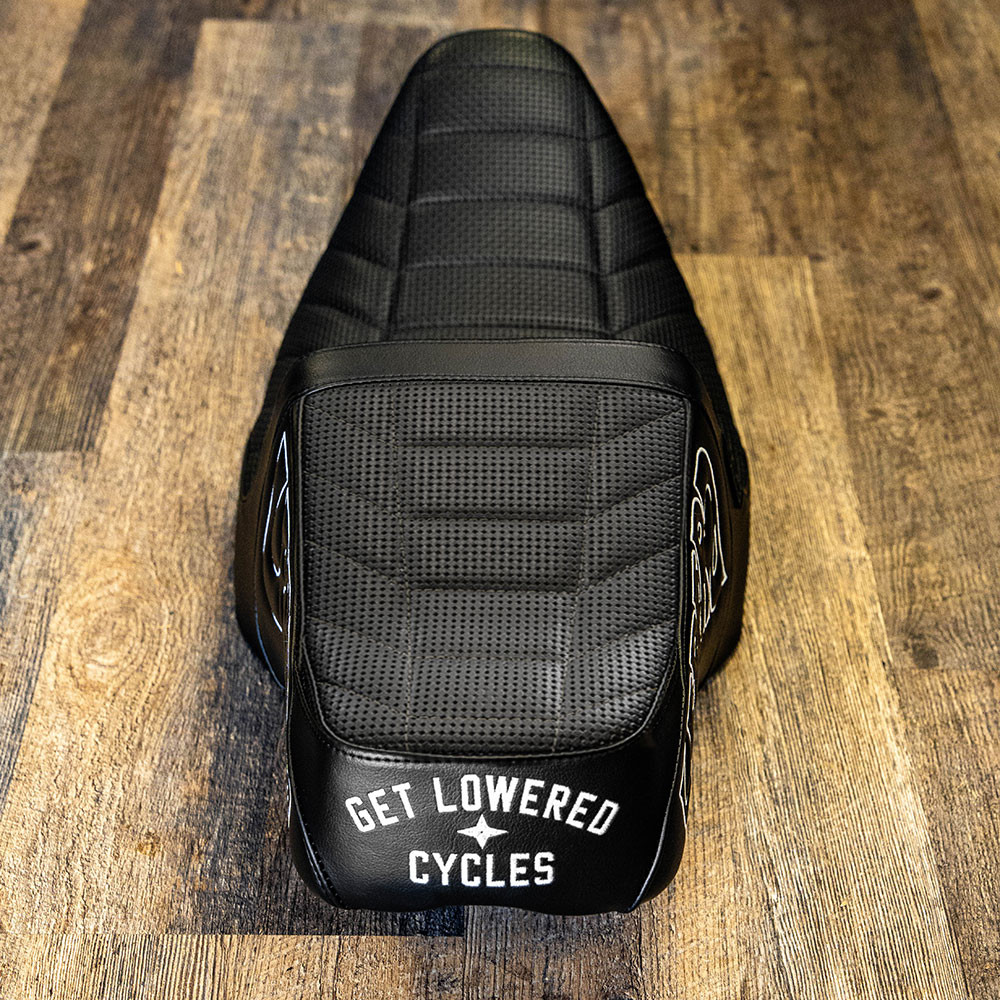 LePera OG Basket Weave Tailwhip Seat for 2024-2026 Harley Touring