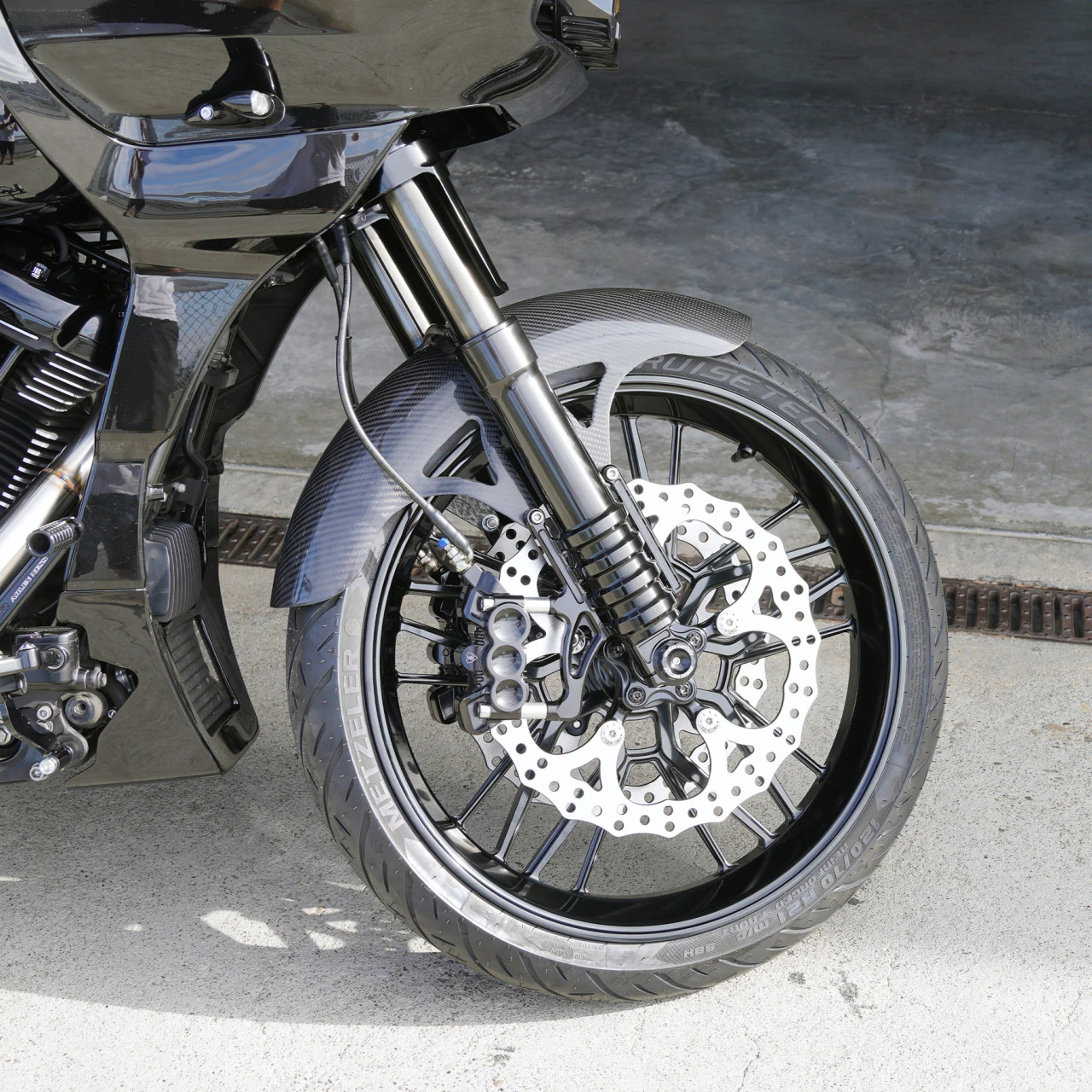 Arlen Ness Pro Sport Carbon Fiber Front Fender | 21