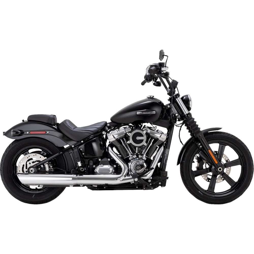Vance & Hines Softail Twin Slash Slip-On Exhaust for 2025 Harley