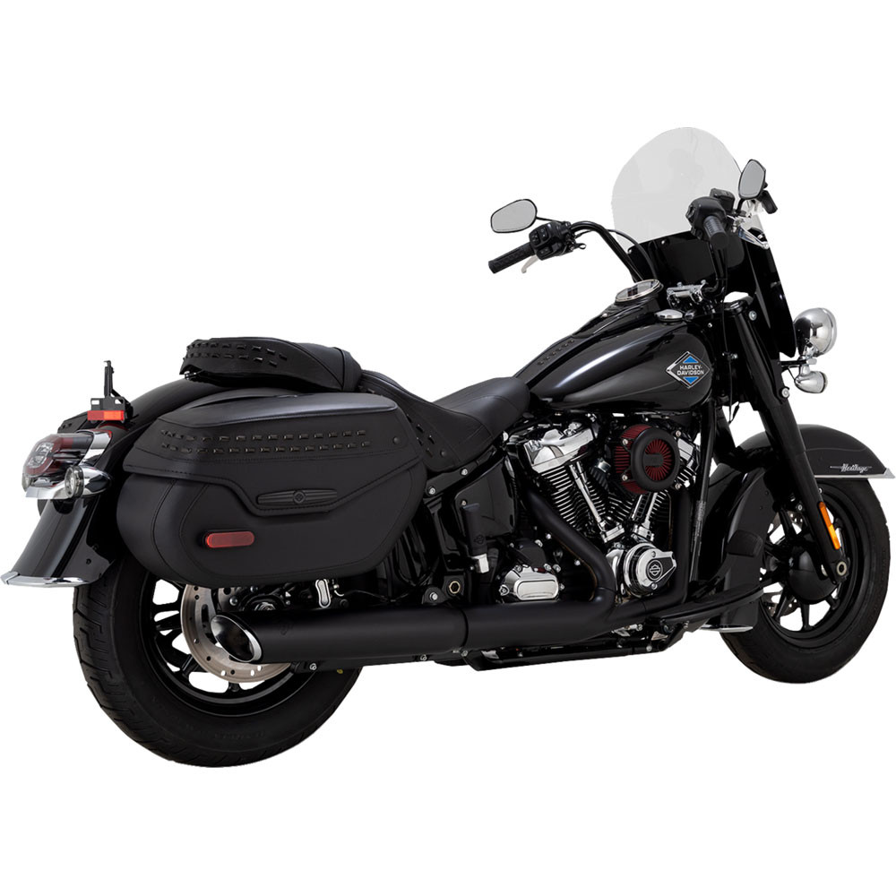 Vance & Hines ツインスラッシュ　ハーレー Vance & Hines Softail Twin Slash Slip-On Exhaust for 2025 Harley