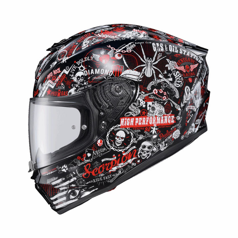 Scorpion EXO-R330 Shake 2 Helmet - Get Lowered Cycles