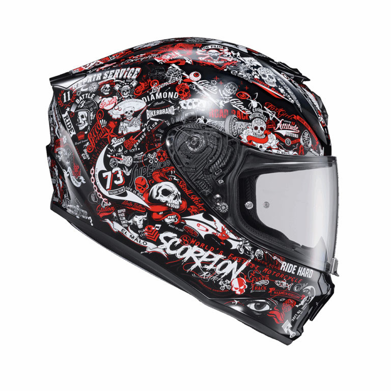 scorpion 420 helmet shake EXO EXO-R420 II The helmet is available in a red color and comes in a unisex design suitable for both men and women Scorpion EXO-R330 Full Face Helmet