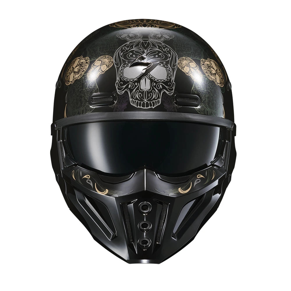 Scorpion Covert X Convertible Kalavera Motorcycle Helmet - Get Lowered Cycles Scorpion Covert X Convertible Kalavera Motorcycle Helmet - Get Lowered Cycles