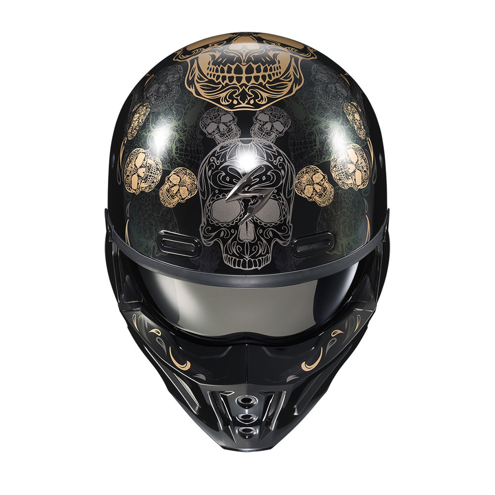 Scorpion Covert X Convertible Kalavera Motorcycle Helmet - Get