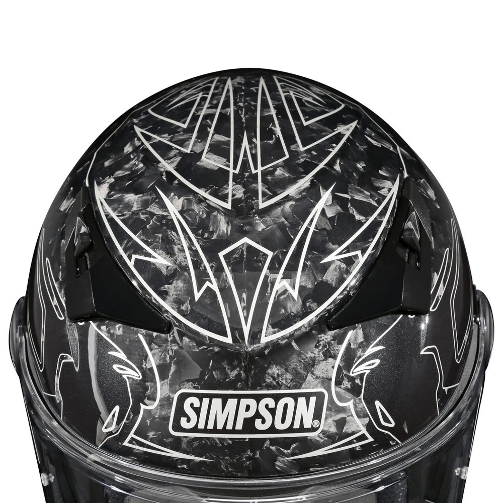 Simpson Mod Bandit Forged Carbon Modular Helmet - Buell Edition | Get ...