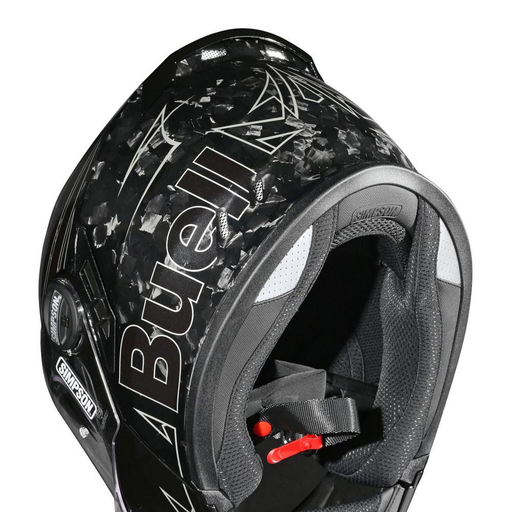forged carbon motorcycle helmet Fiber and a central top intake vent at the crown feeds air through the deeply channeled EPS through the three rear exhaust vents Matte Forged Carbon Fiber RHKC