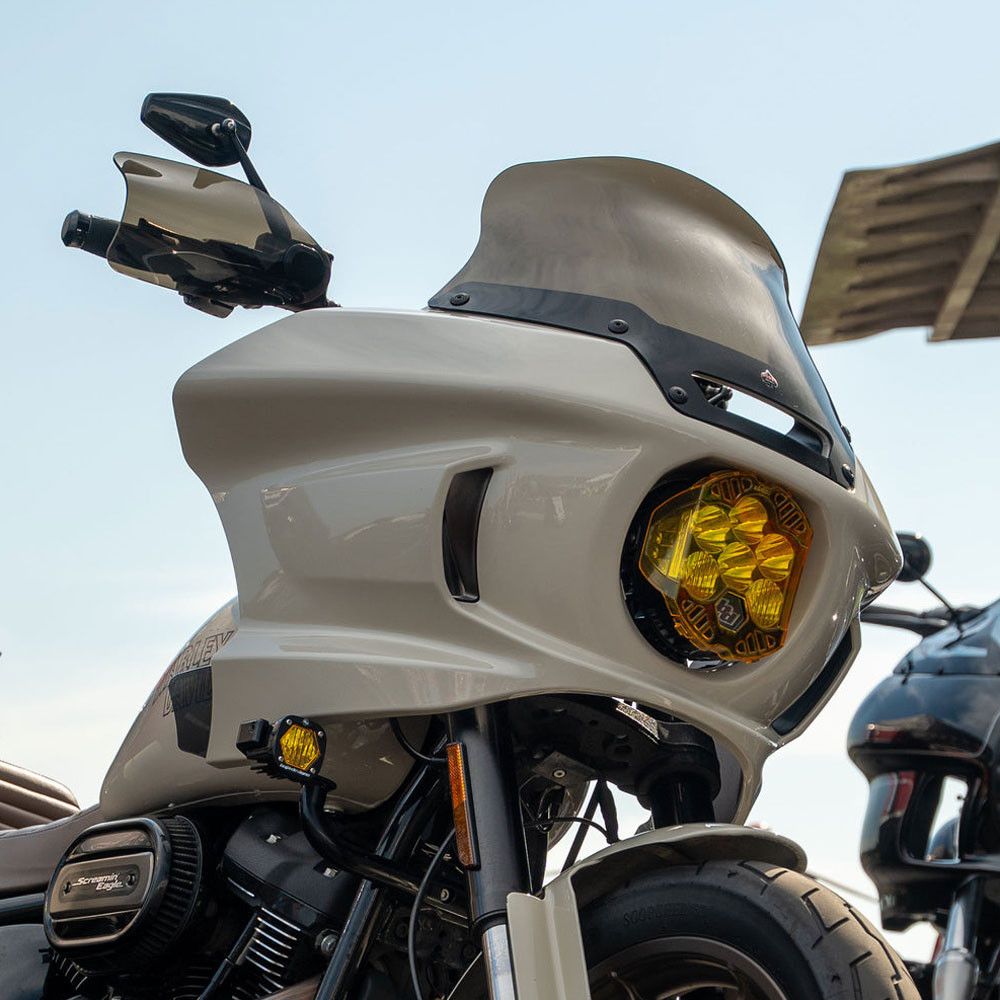 Klock Werks Flare Hand Guards for Harley Models - Get Lowered Cycles