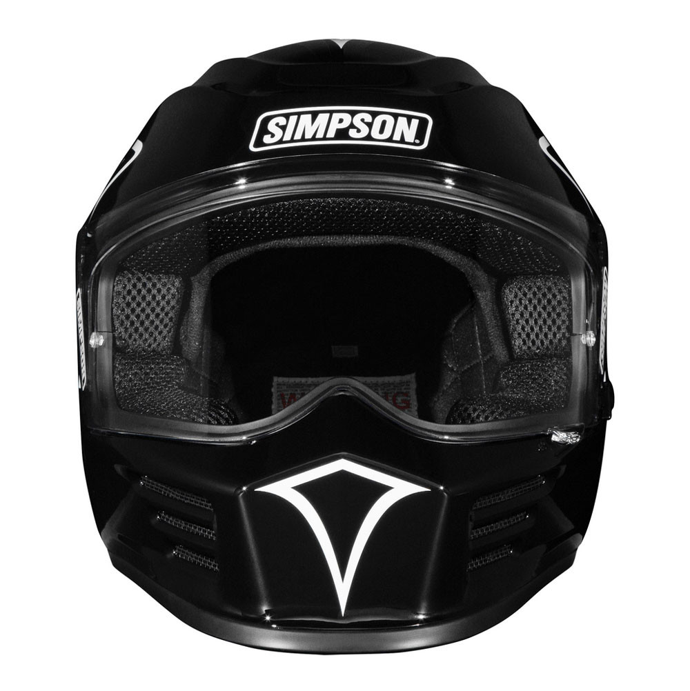 Simpson Speed Bandit Motorcycle Helmet - 12 O'Clock - Get Lowered