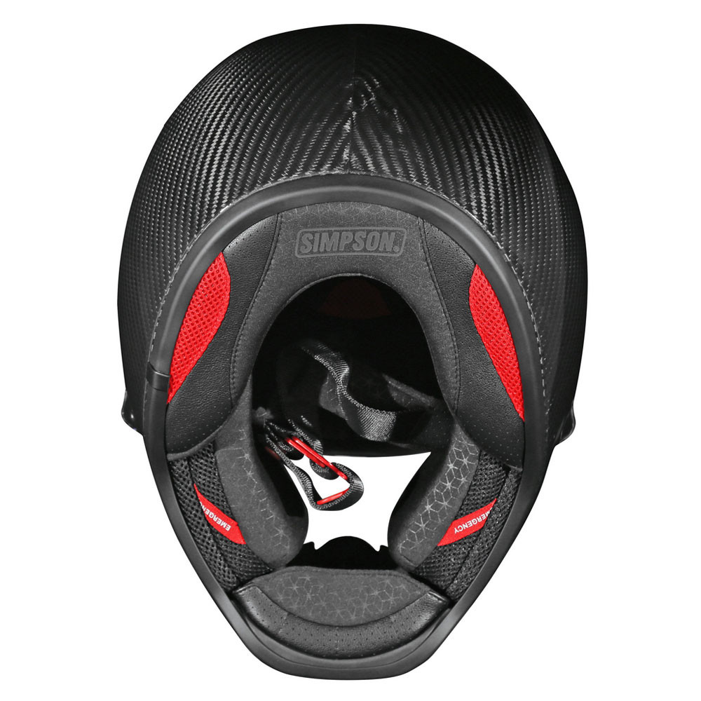 Simpson M30 Bandit Carbon Fiber Helmet - Get Lowered Cycles