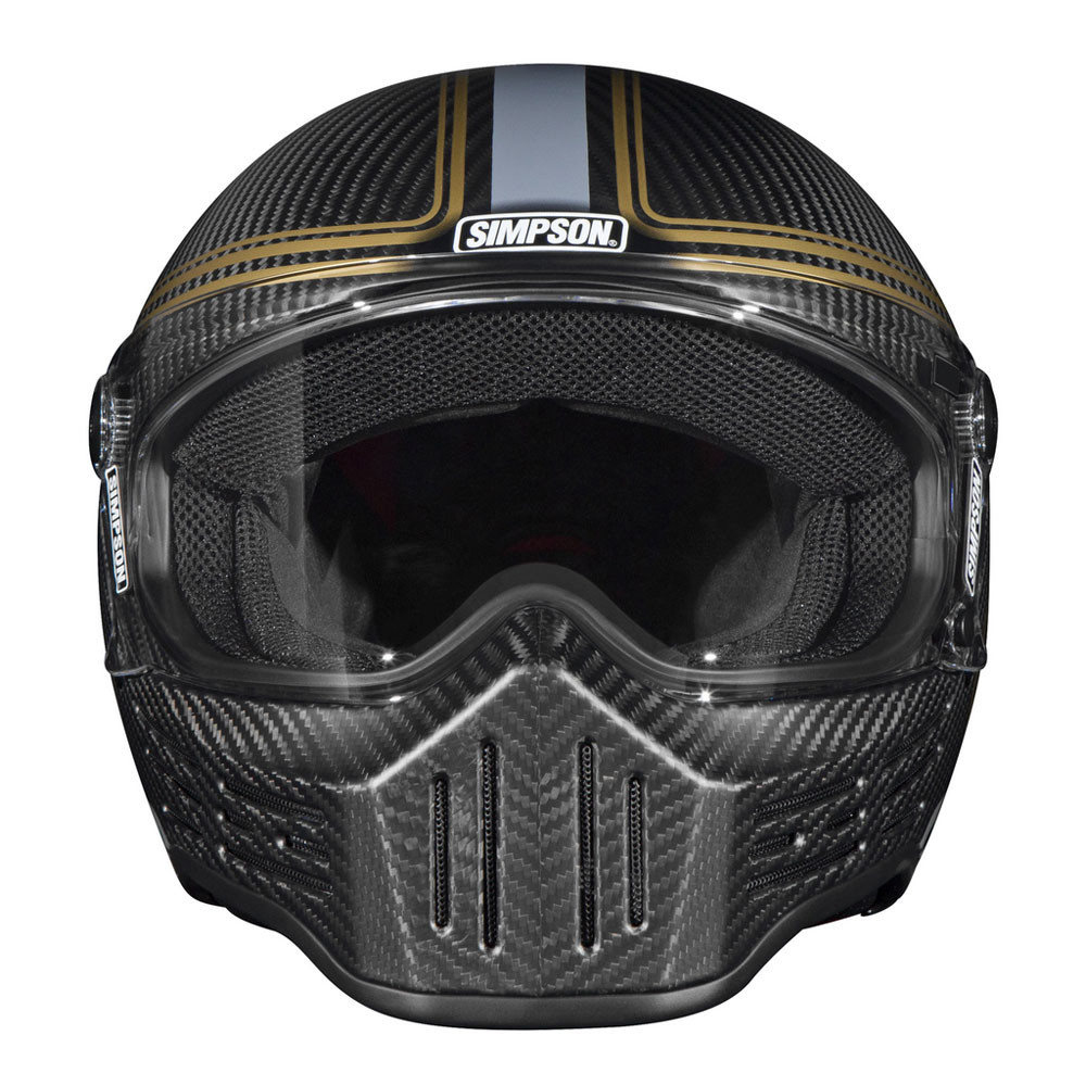 Simpson M30 Bandit Helmet - Carbon Slipline- Get Lowered Cycles