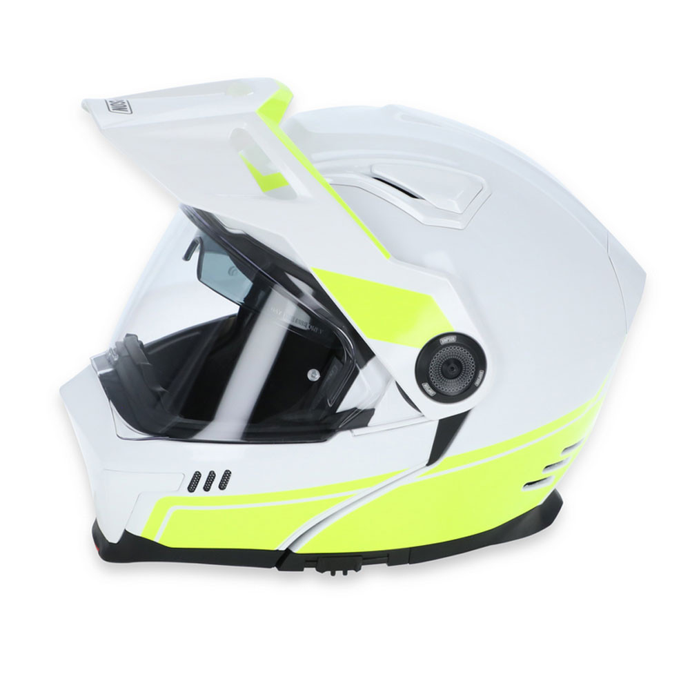 Simpson Journey Bandit Modular Yellow / White Helmet - Get Lowered