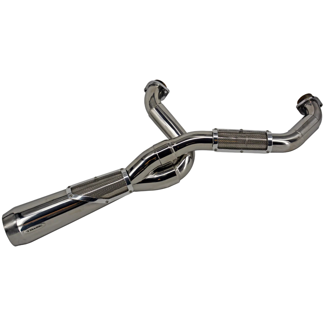 Trask Big Sexy 2-1 Exhaust 2025 M8 Softail Saddlebags TM-5132