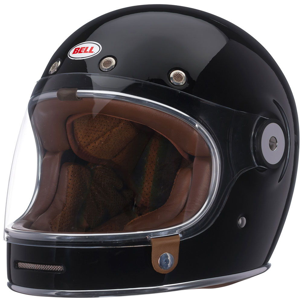 Bell Bullitt Gloss Black Motorcycle Helmet - Get Lowered Cycles