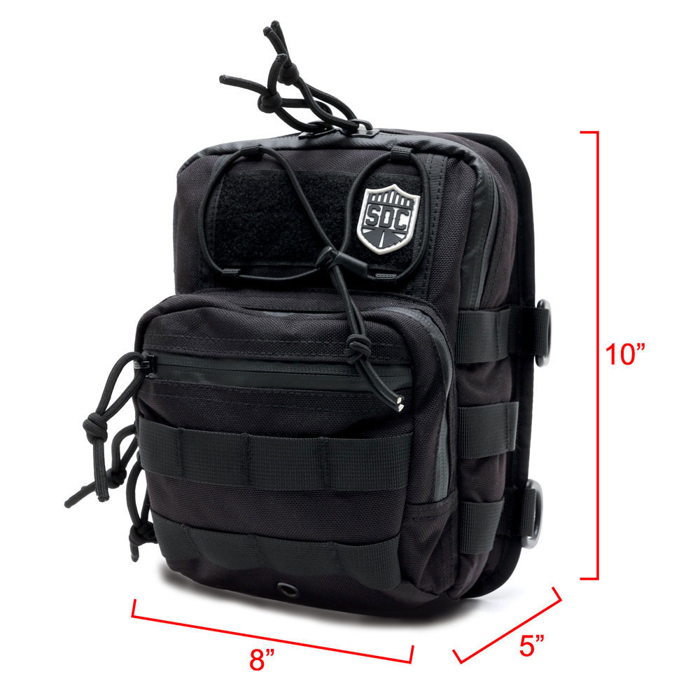 San Diego Customs MOLLE Traveller Bar Bag - Get Lowered Cycles