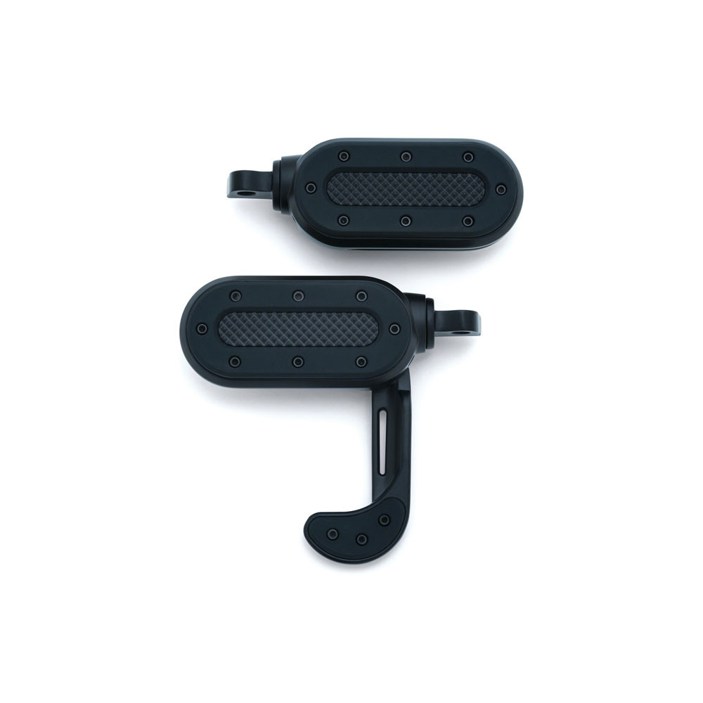 Kuryakyn 4432 Gomma Di Ricambio Per Pedane Pilot Stirrup E Shift Peg, Set Da 2, Nero, Per Moto