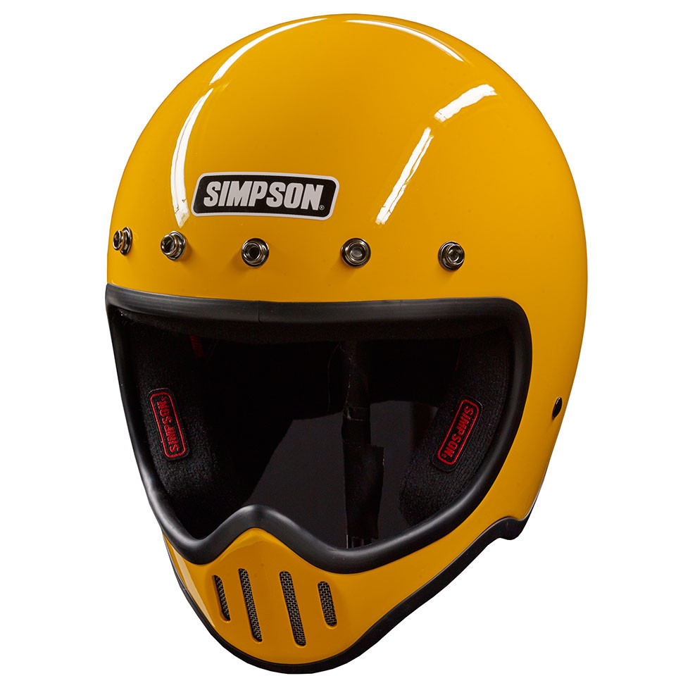 Simpson M50 Motorcycle Helmet Matte Black Get Lowered Cycles