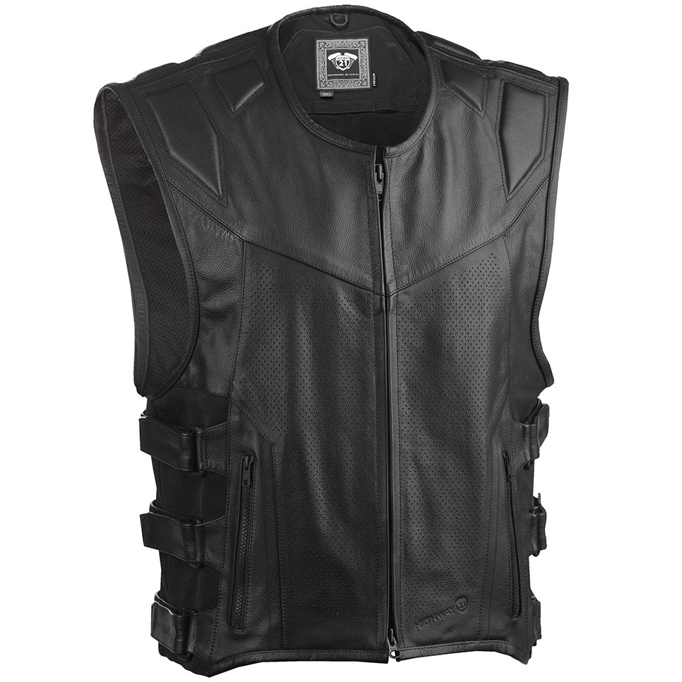 Highway 21 Blockade Armored Motorcycle Vest - Get Lowered Cycles