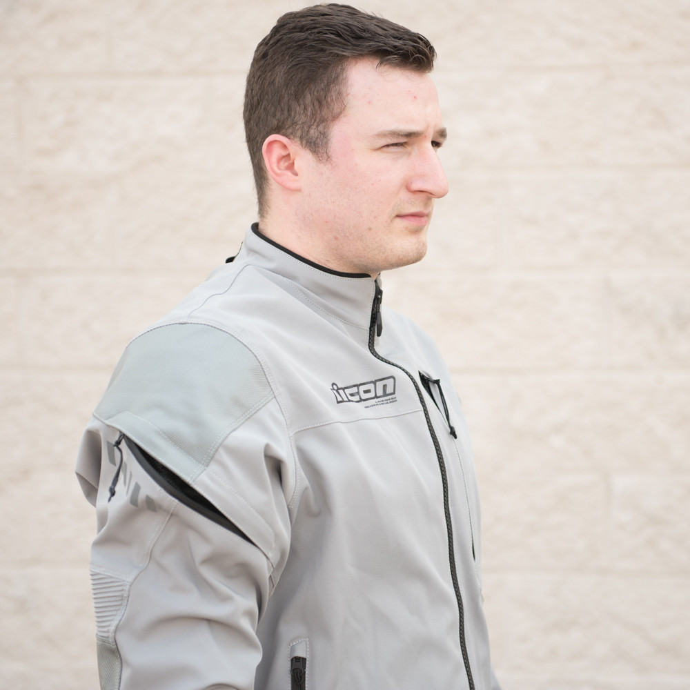 Icon Tarmac Jacket - Gray - Get Lowered Cycles