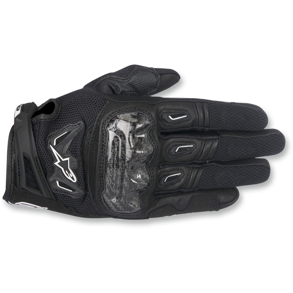 Alpinestars SMX-2 Air Carbon V2 Motorcycle Gloves - Black - Get