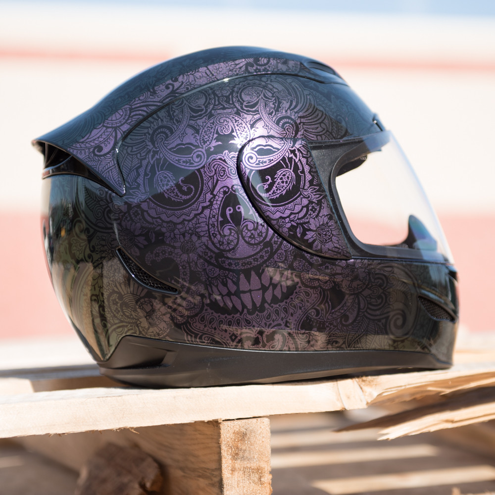 icon airmada chantilly men helmet AM WH – MOTOSTYLEONLINE Icon Airmada Chantilly Helmet Review