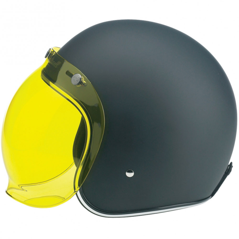 ケーブル・シールド B.AIR MIGHTY SHIELD (3m/S-S) Biltwell 3-Snap Yellow Anti-Fog Bubble Shield - BS-YEL-AF-SD - Get