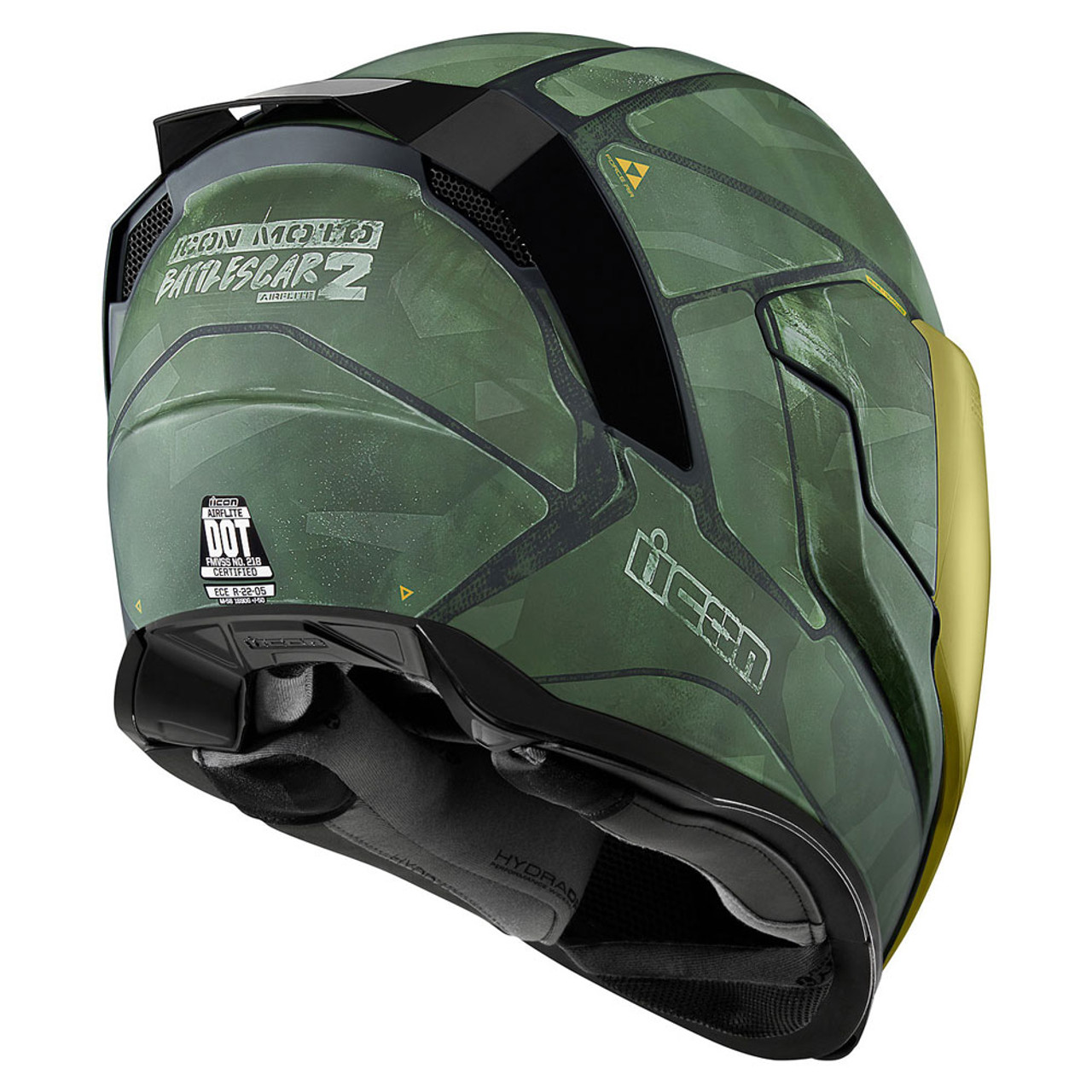 Icon Airflite Helmet - Battlescar 2 - Get Lowered Cycles