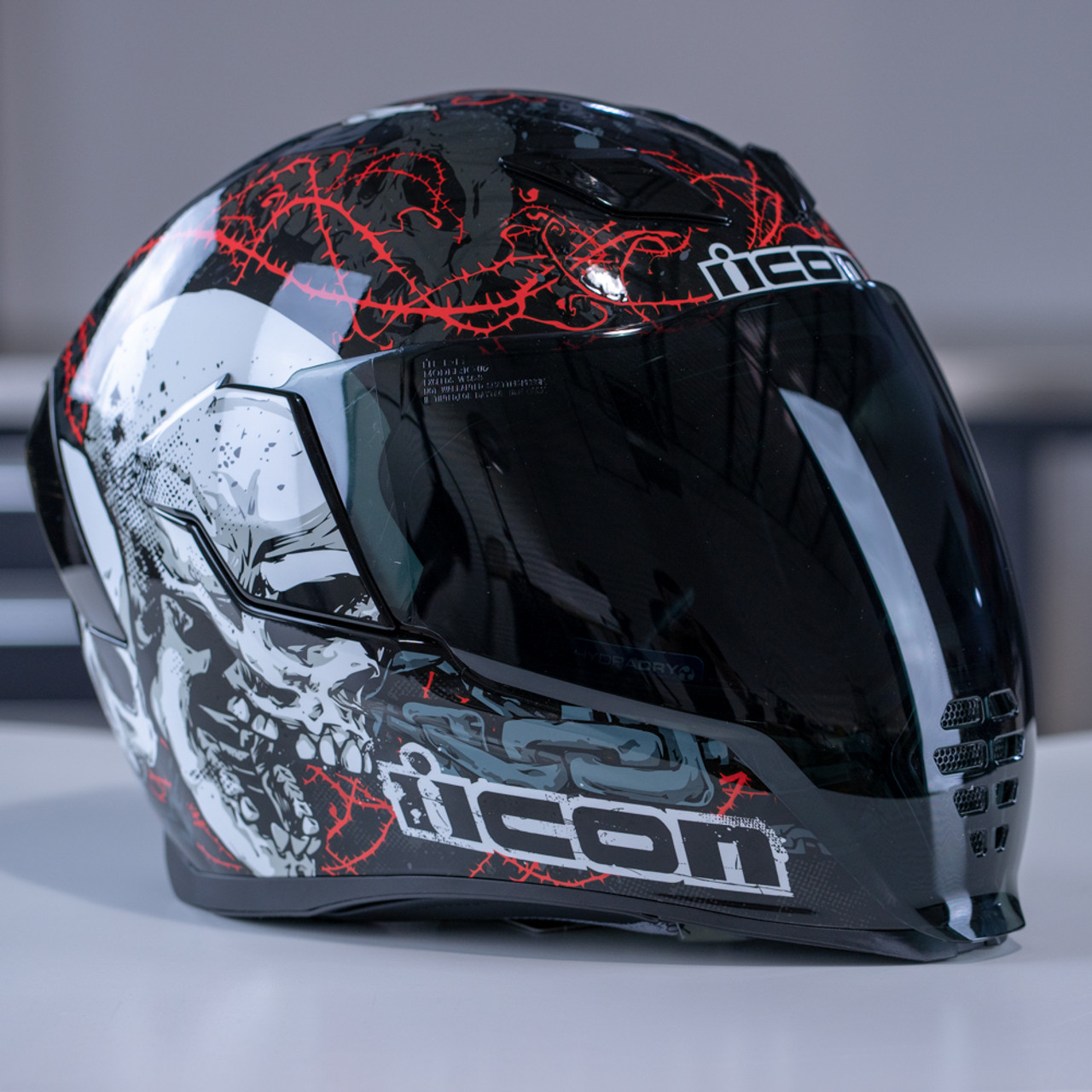 Icon Airflite Skull 18 Helmet - Get Lowered Cycles