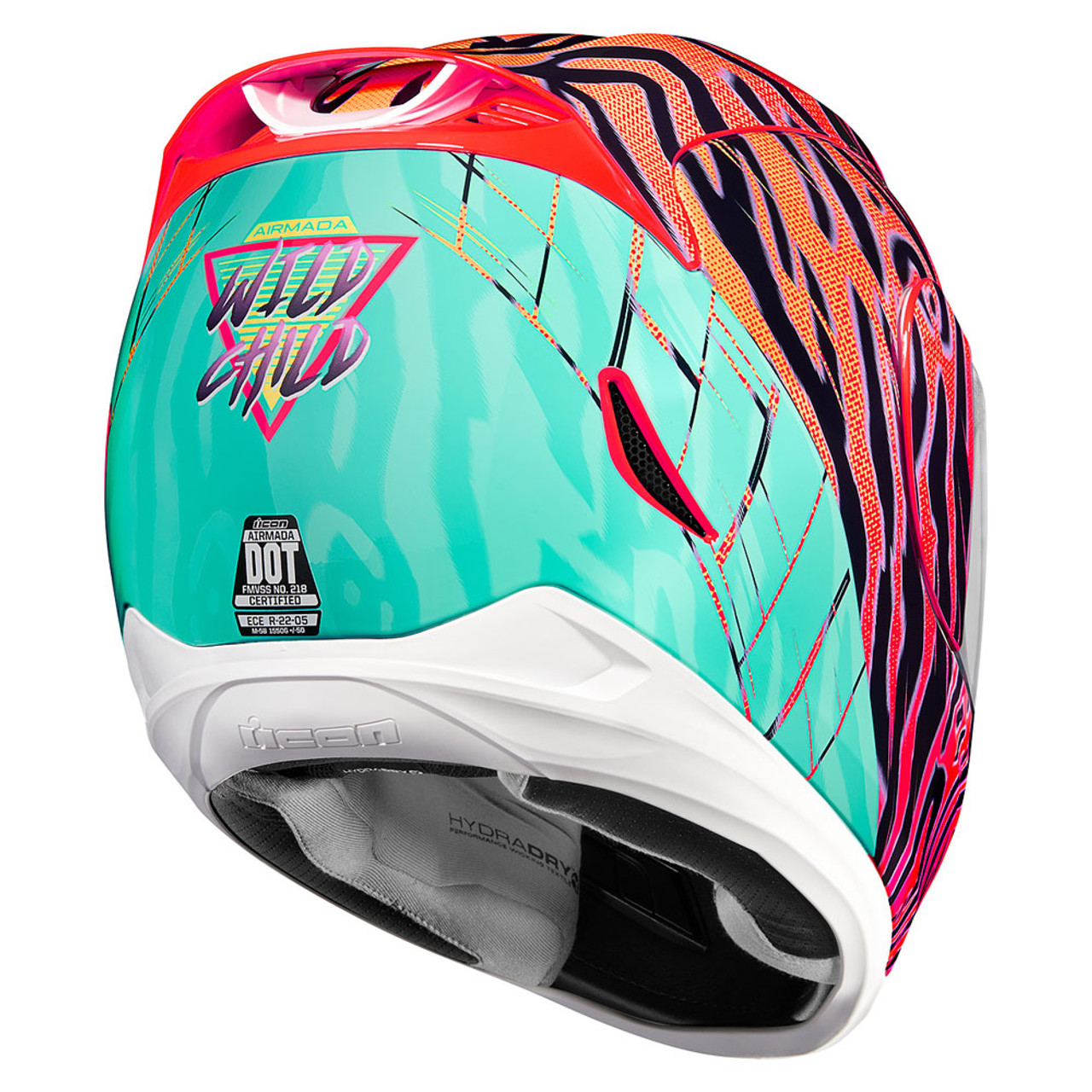 icon airmada wild child Lサイズ Icon Airmada Wildchild Orange Helmet - Get Lowered Cycles