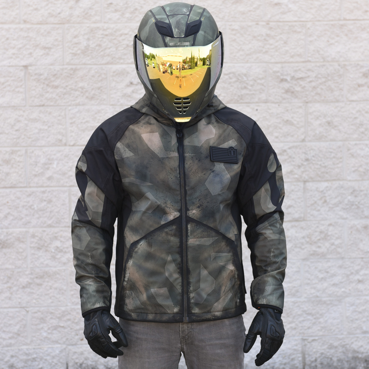 Icon Merc Battlescar Jacket - Get Lowered Cycles Icon Merc Battlescar Jacket - Get Lowered Cycles