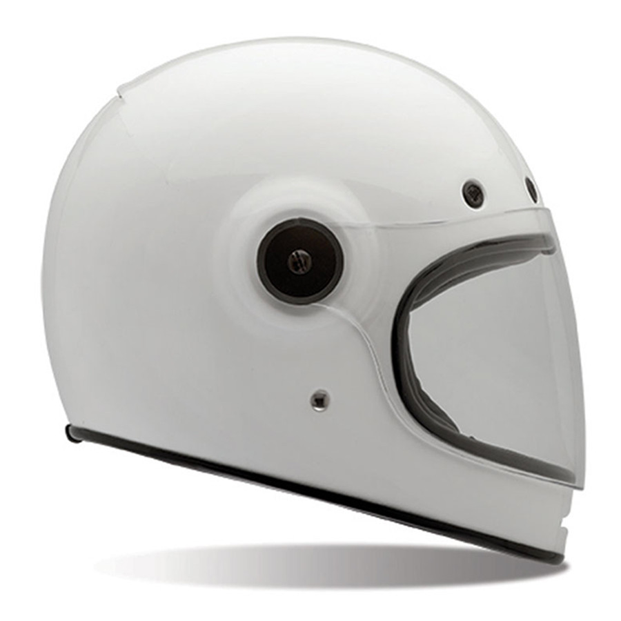 BELL Bullitt solid white ベル ブリット 白 サイズ L｜オートバイ 
