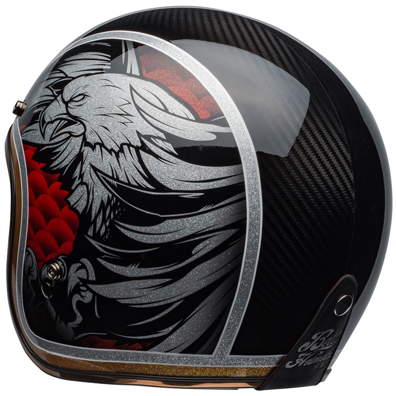 Bell custom 500 carbon osprey helmet Clearance