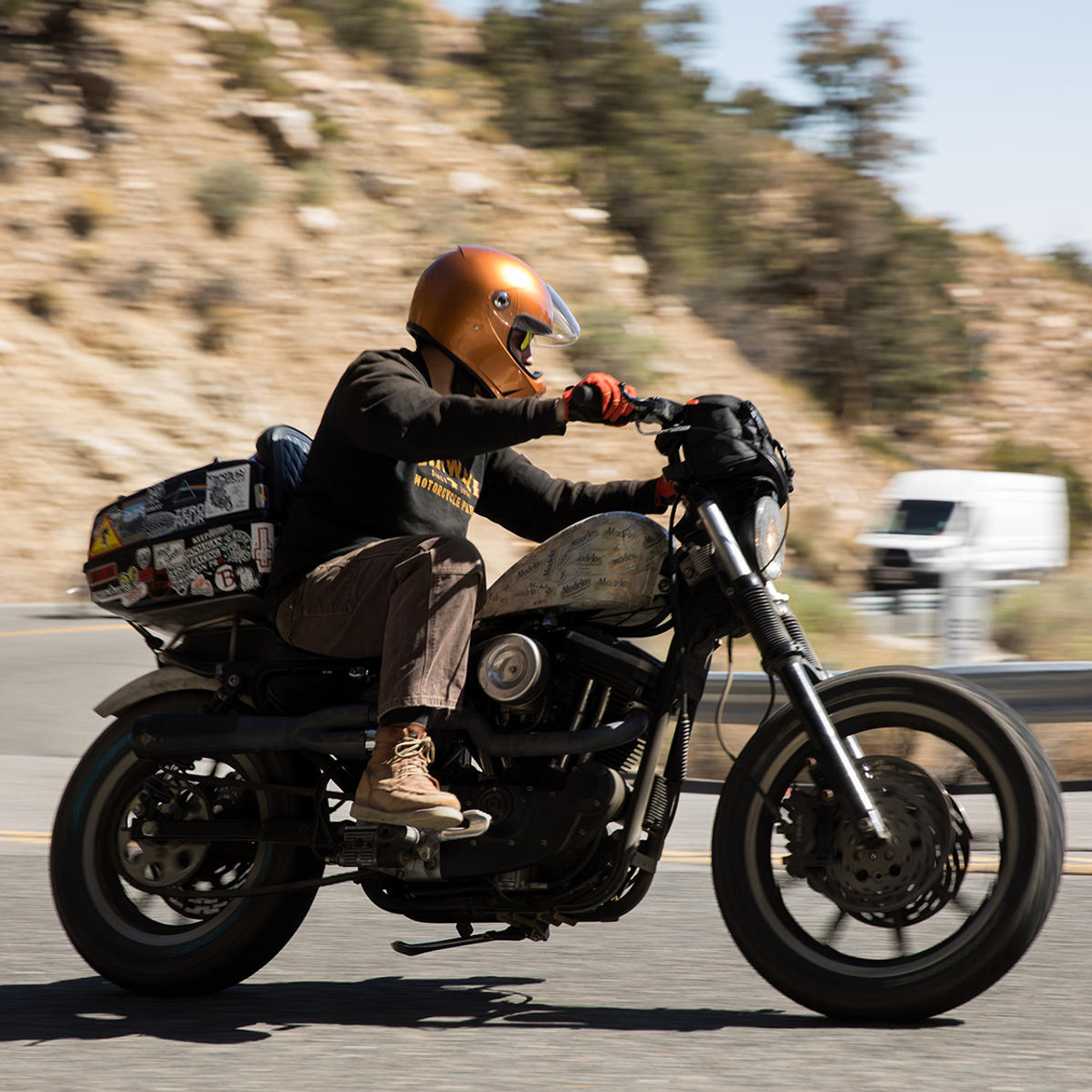Biltwell lane splitter copper