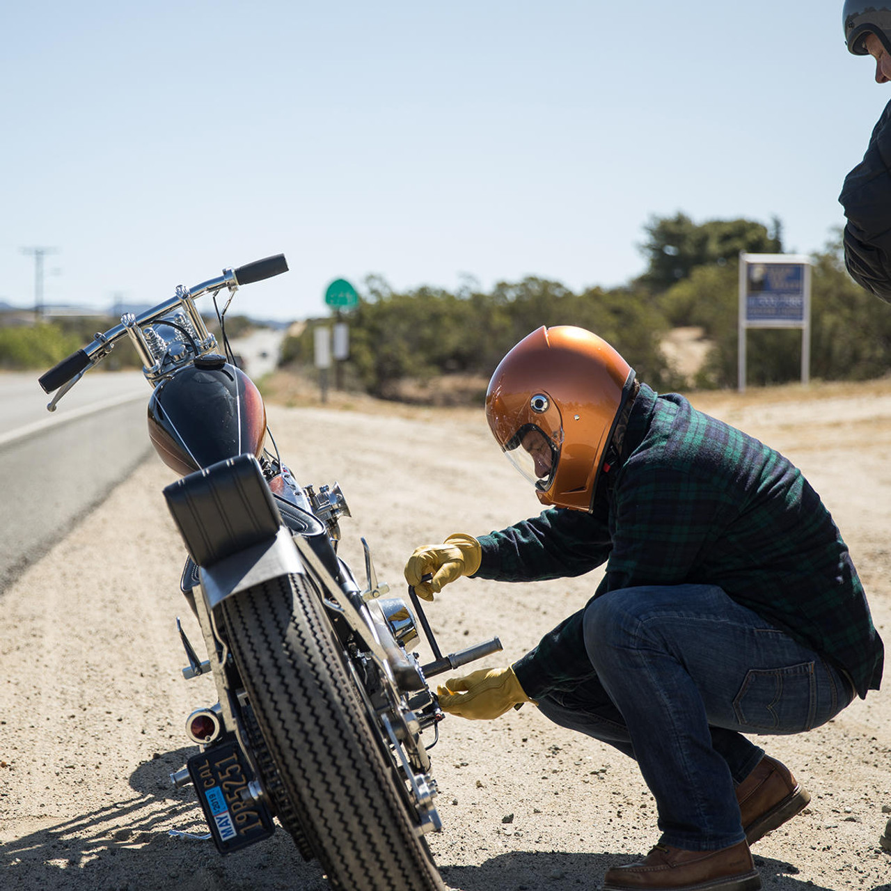 Biltwell Lane Splitter Helmet - Gloss