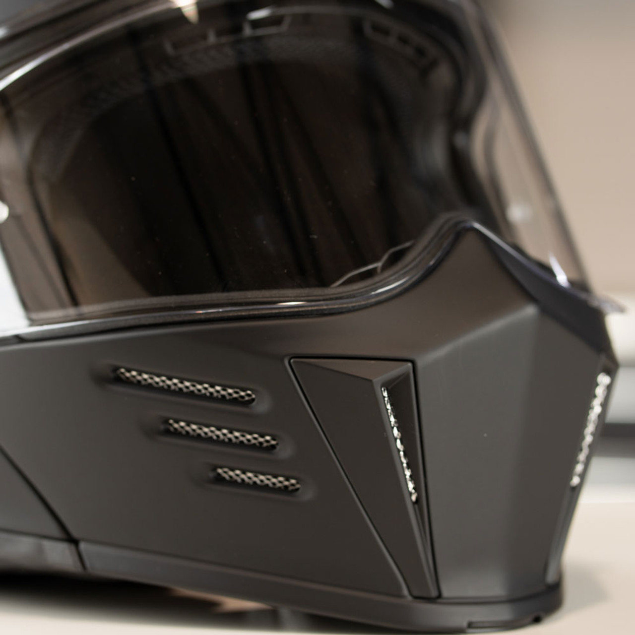 Simpson Mod Bandit Helmet - Matte Black - Get Lowered Cycles