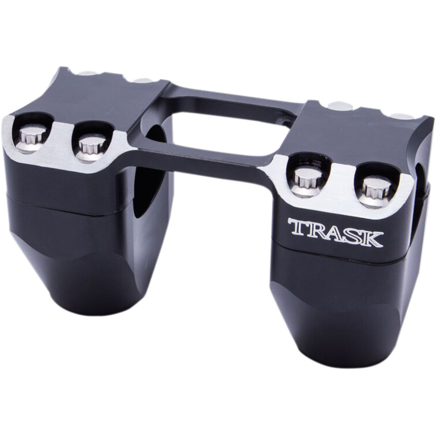 Trask Assault Series Handlebar Risers with Clamp - Get Lowered Cycles