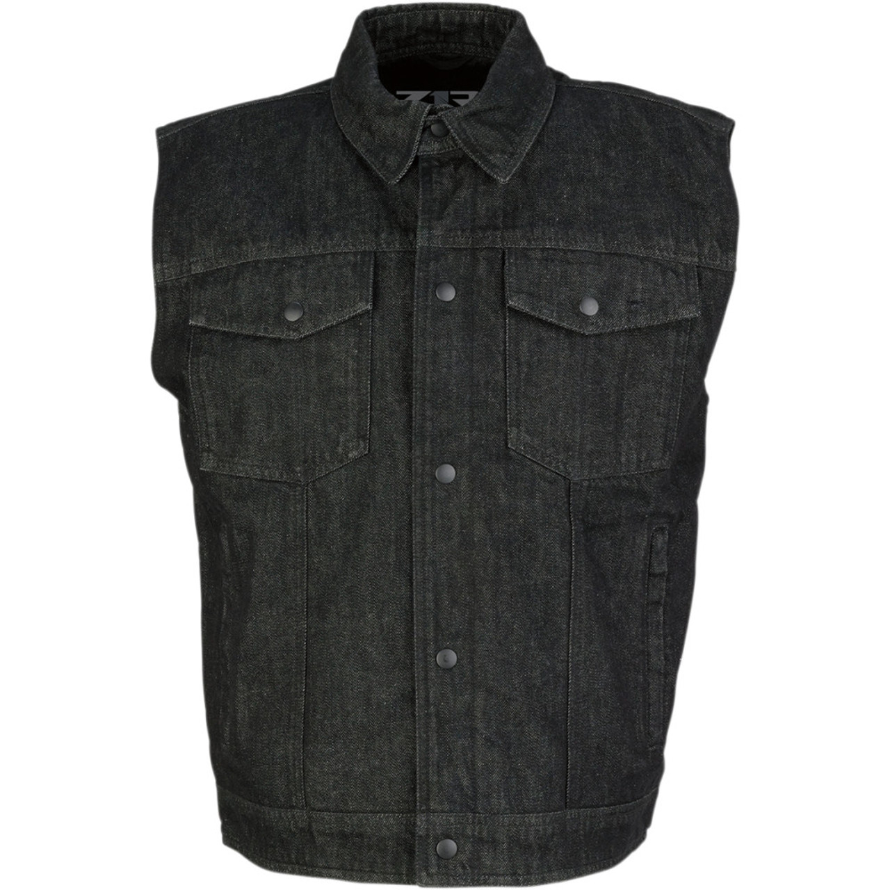 Z1R Black Denim Vest