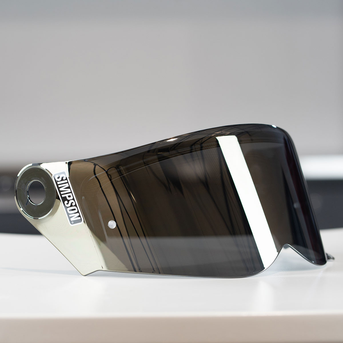 Simpson Mod Bandit Helmet Gold Face Shield - Get Lowered Cycles