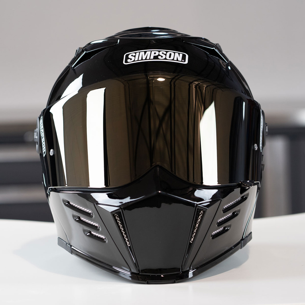 simpson gold visor