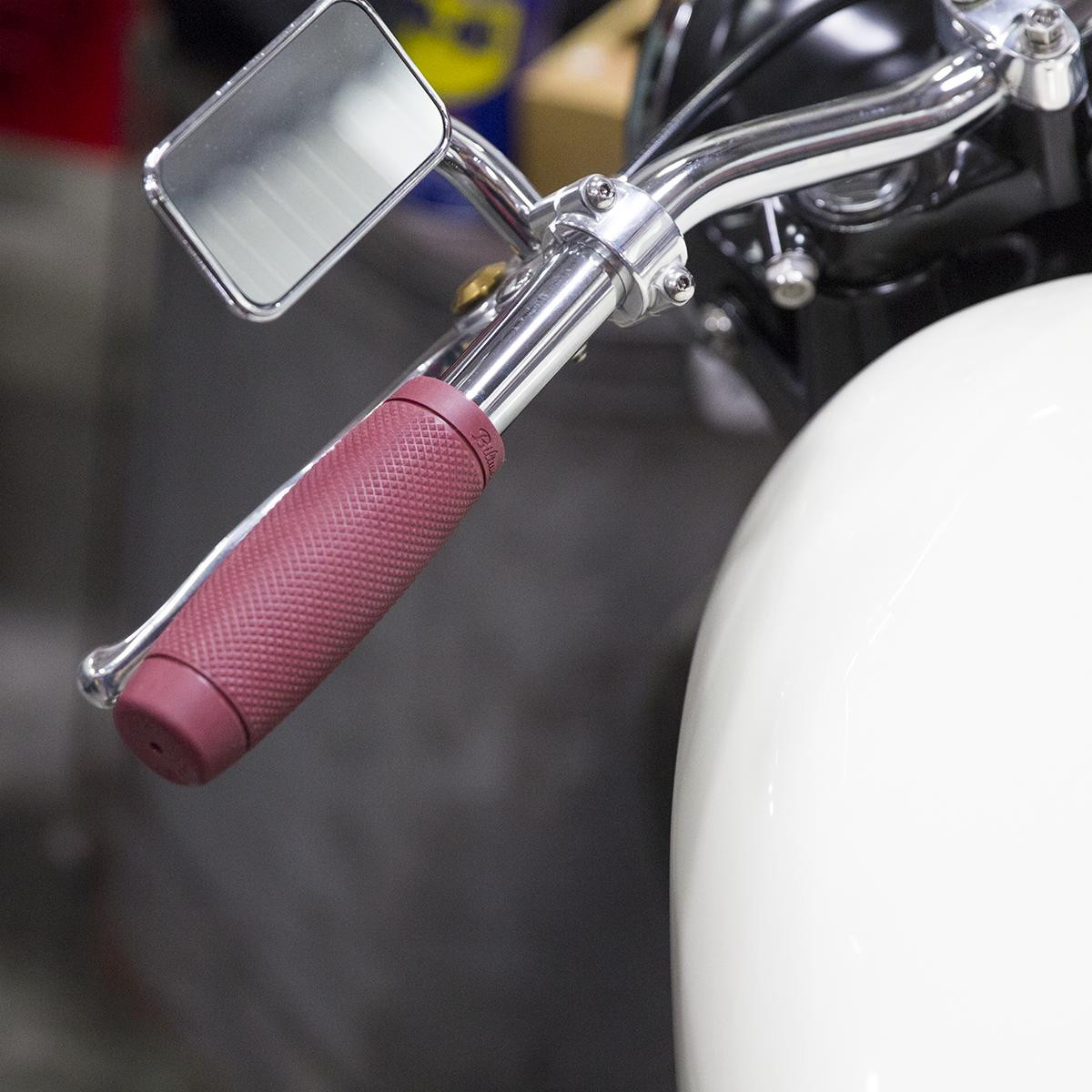 Biltwell Recoil TPV Grips - Oxblood Red 