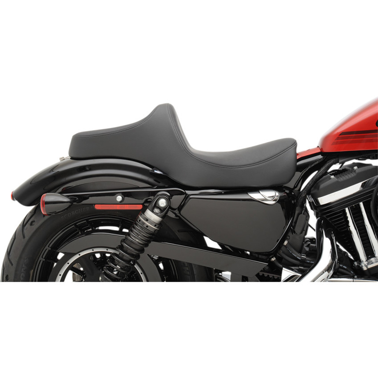 Drag Specialties Predator Iii Seat For 2004 2020 Harley Sportster Smooth 0804 0728 Get Lowered Cycles
