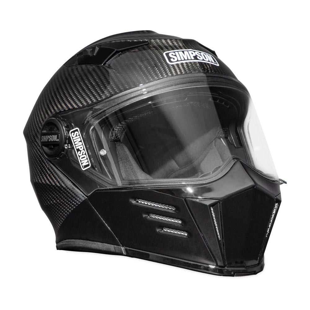 badass black motorcycle helmet GDM Ghost Full Face Motorcycle Helmet Matte Black