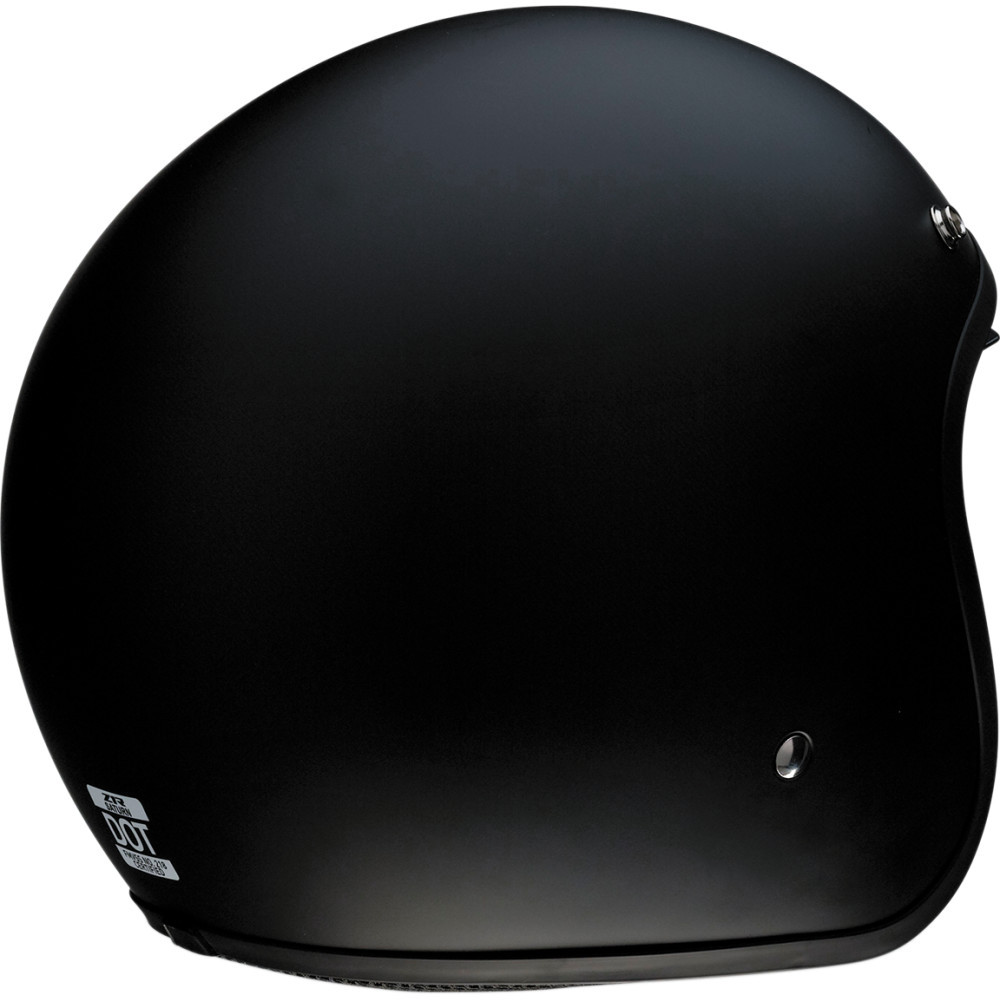 Z1R Saturn Flat Black Helmet - Get Lowered Cycles