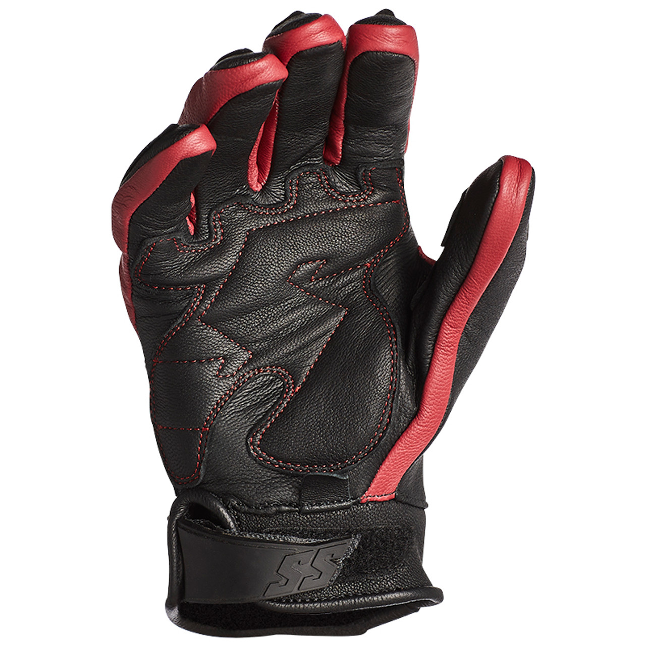 womens burgundy leather gloves