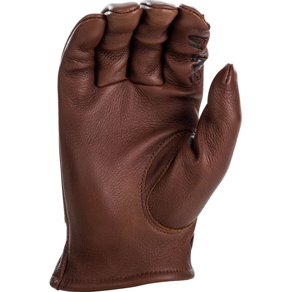 Highway 21 Louie Brown Leather Gloves - Get Lowered Cycles
