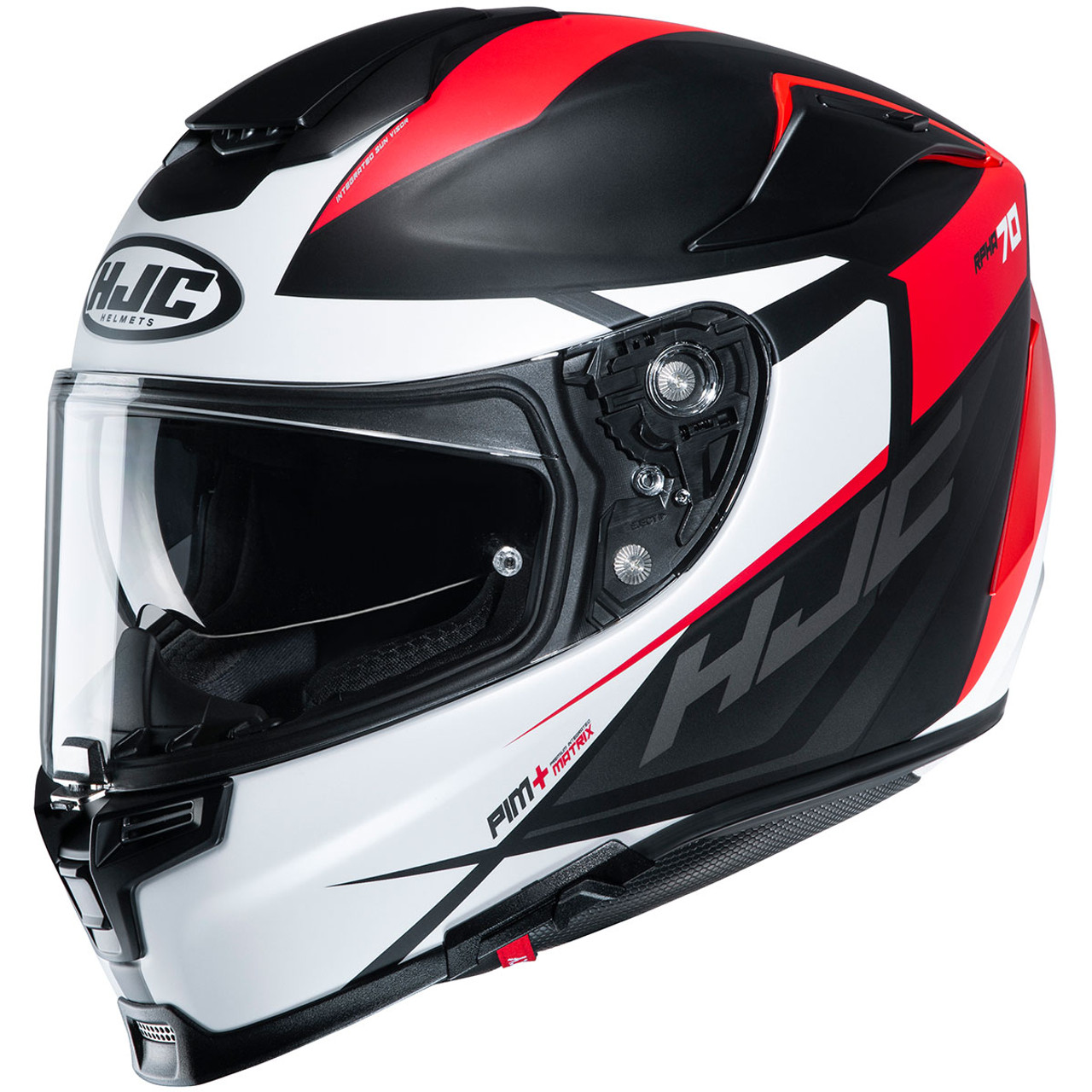 HJC RPHA 70 ST Sampra Black/Red/White MC-1SF Helmet - Get Lowered Cycles