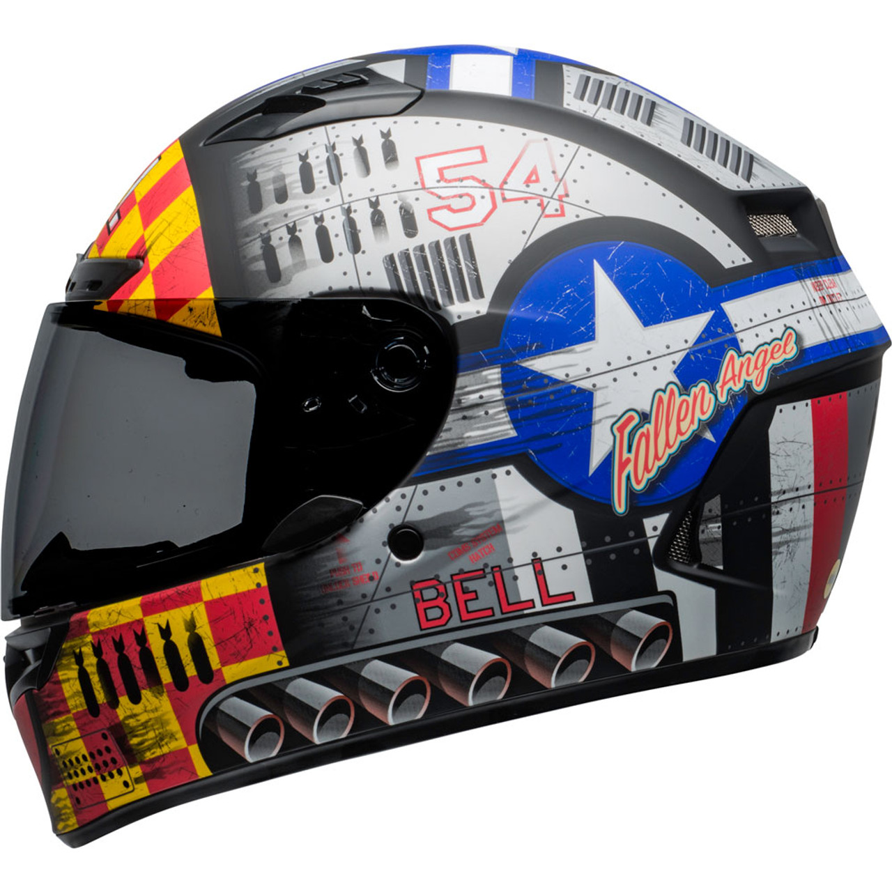 BELL 2020 Qualifier DLX Mips Street Helmet Devil May Care Motorcycle On-Road