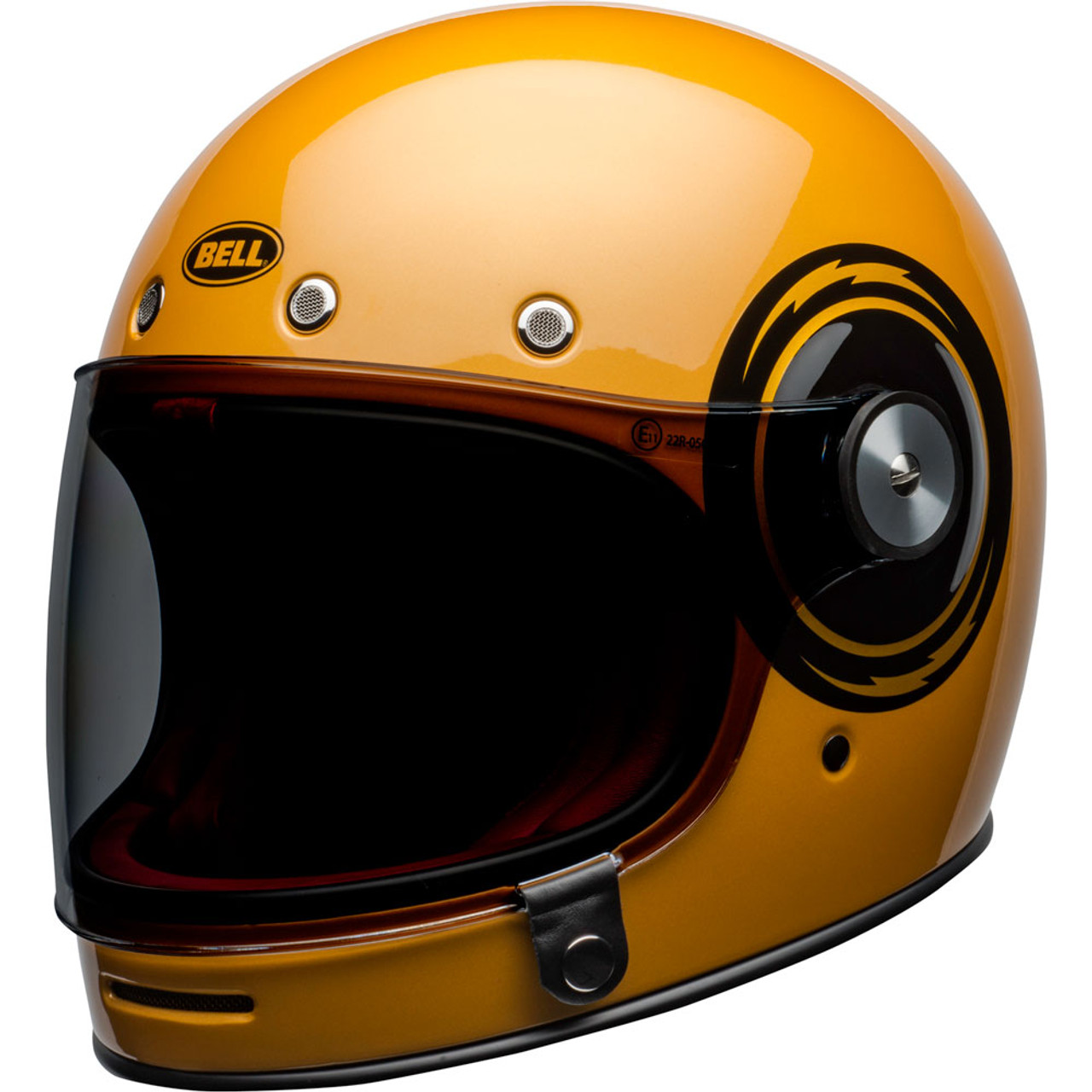 Bell Bullitt Bolt Gloss Yellow/Black Helmet - Get Lowered Cycles